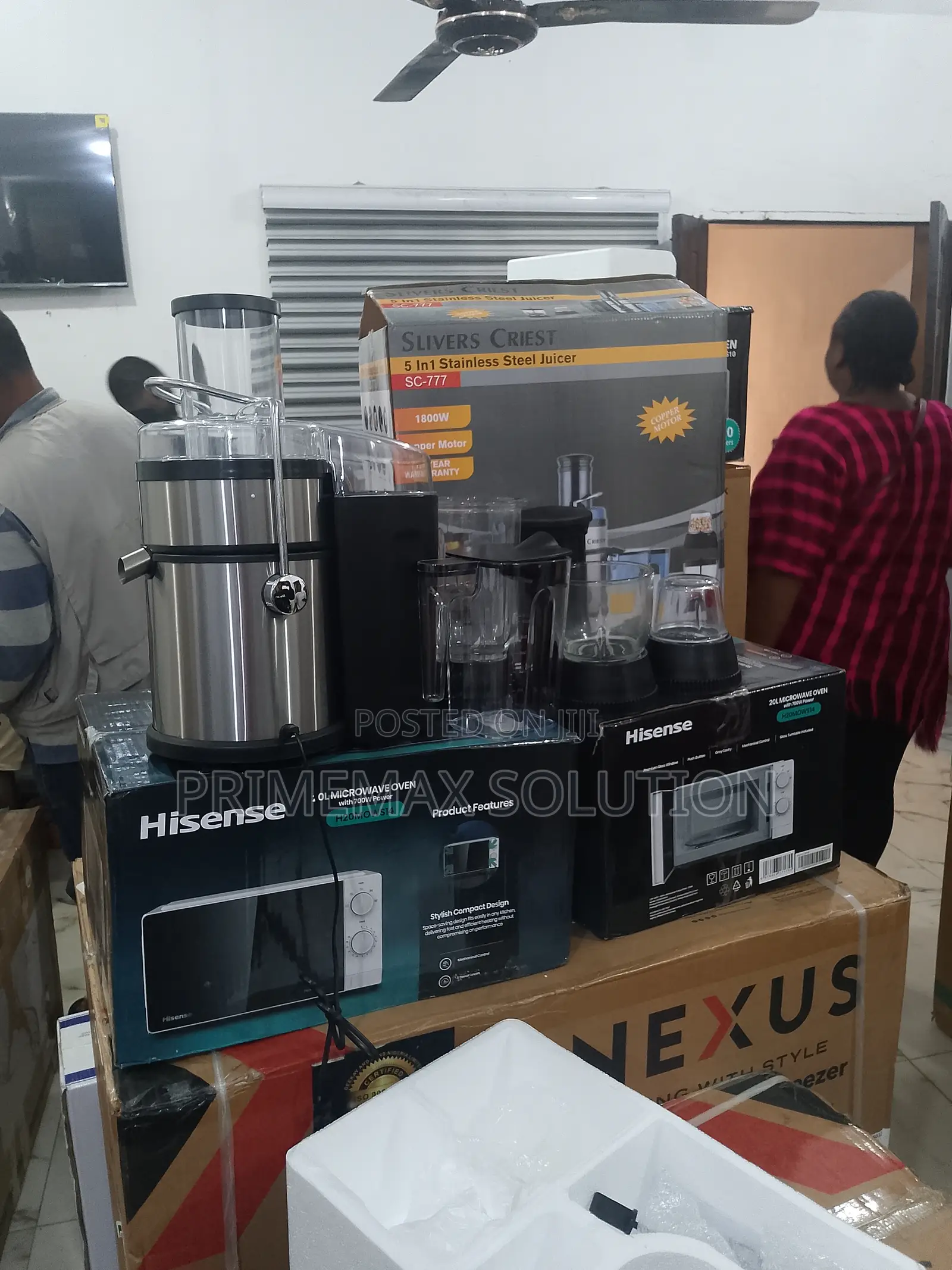 Silver Crest 5-in-1 Juice Extractor With 2-Speed Control