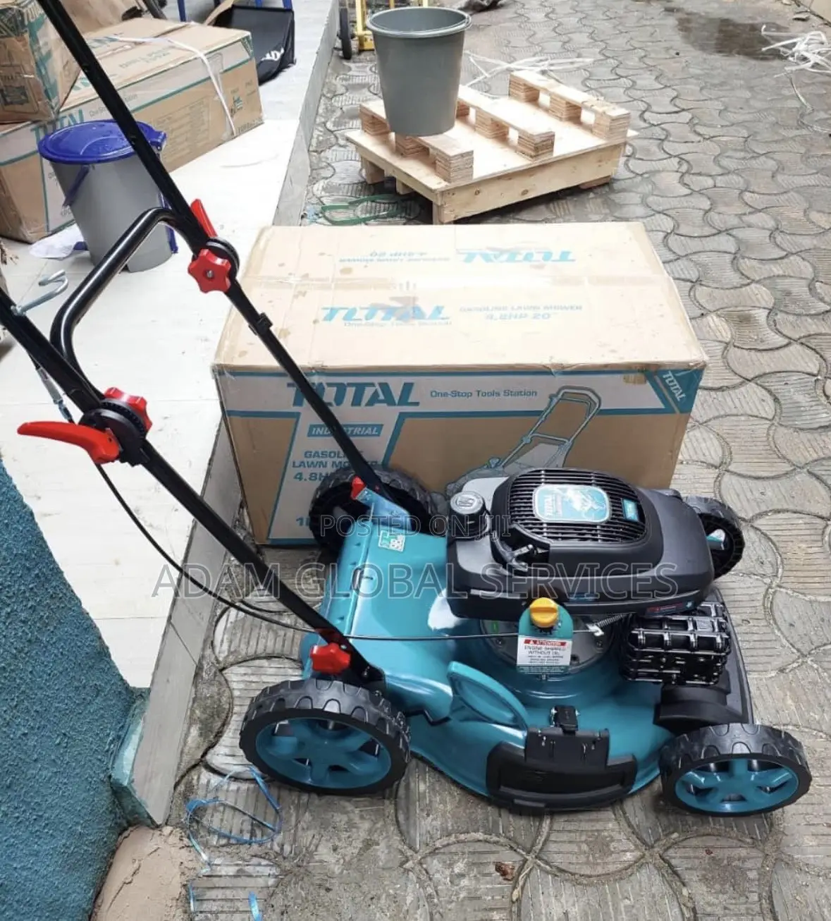 Total Gasoline Lawn Mower. 4.8hp