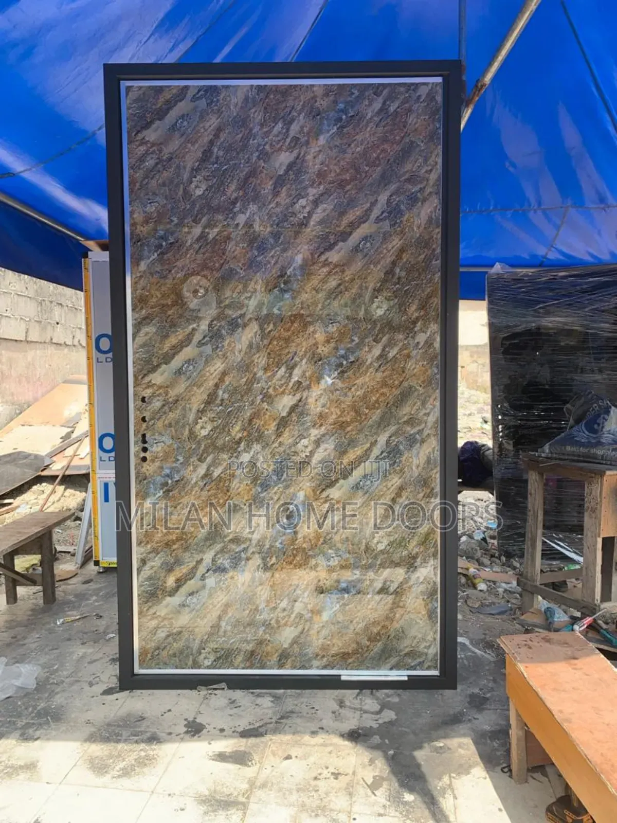 4ft By 8ft Pivot Security Door (Nigerian Made)