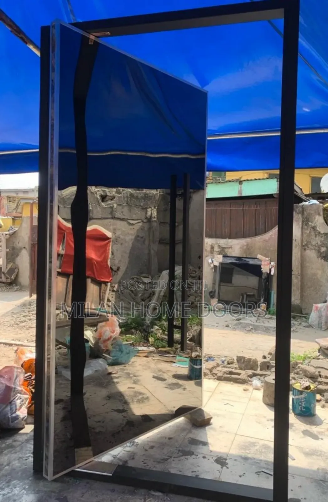 4ft By 8ft Pivot Security Door (Nigerian Made)