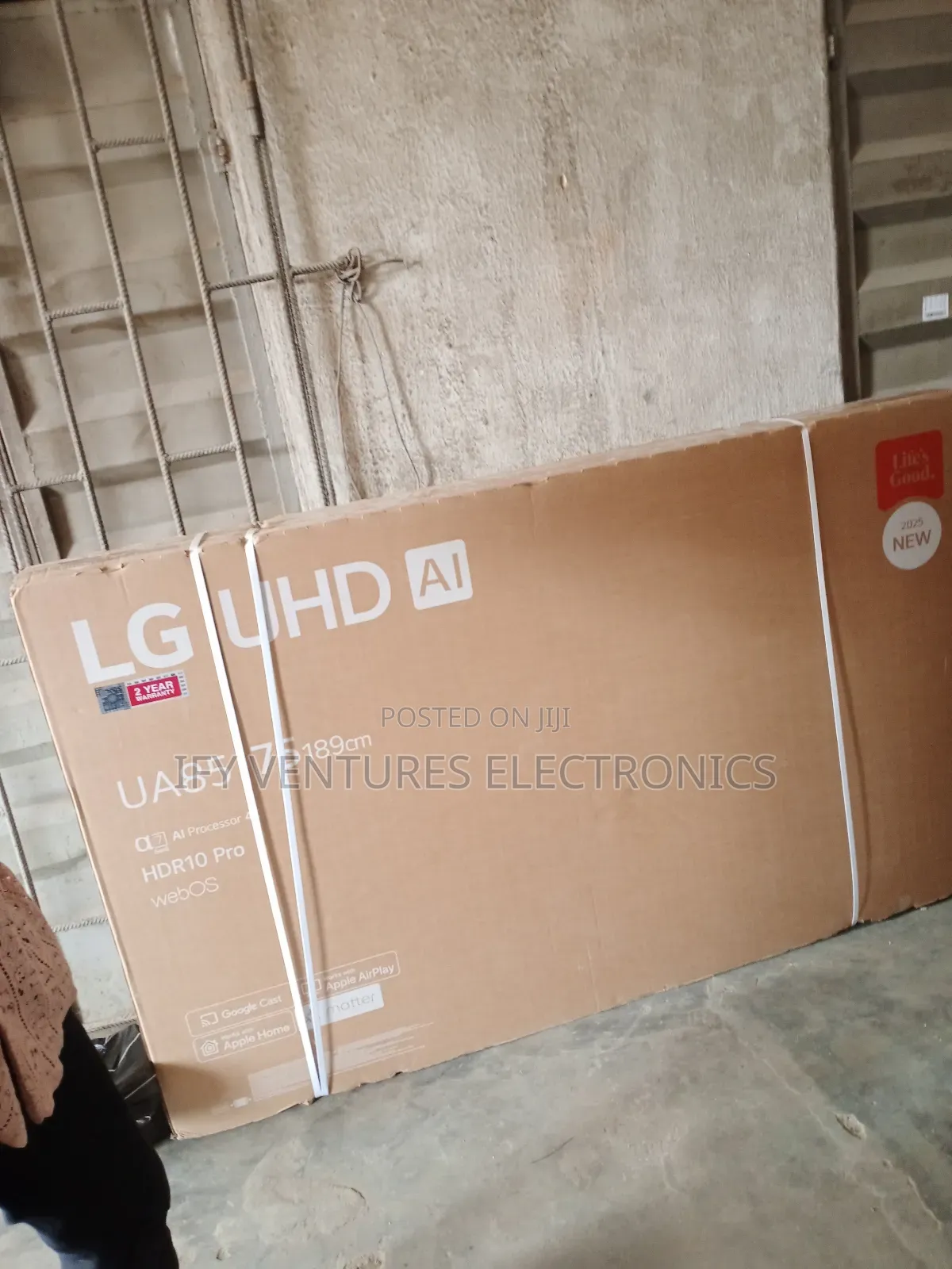 75 Inches Lg Uhd Smart Tv, Original With 2 Years Warranty
