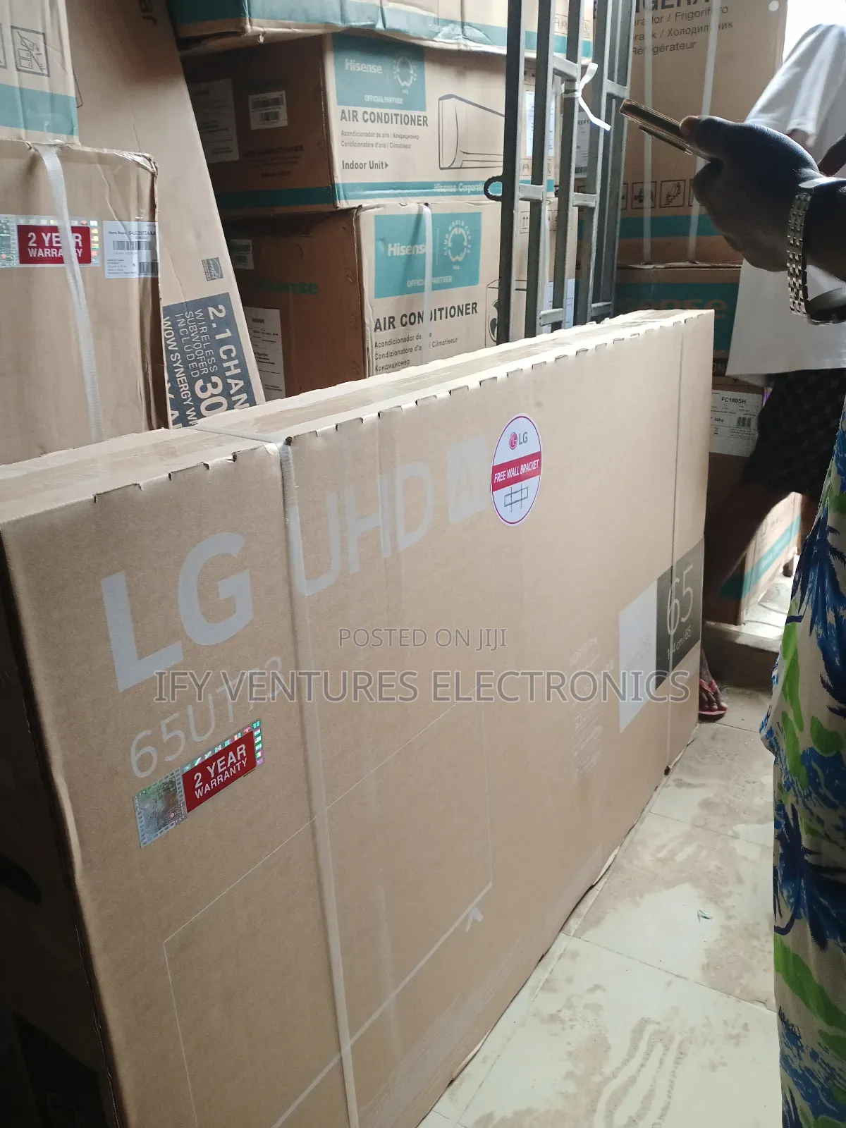 65 Inches Original Lg Uhd 4k Smart Tv With 2 Years Warranty