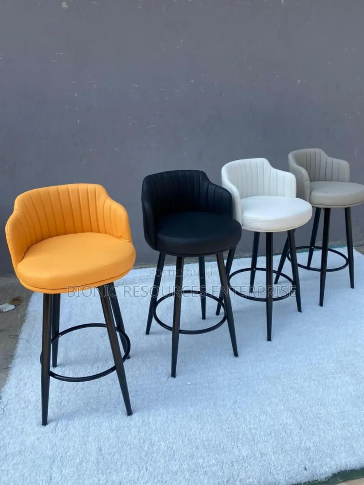 Faux Leather Bar Stools Available