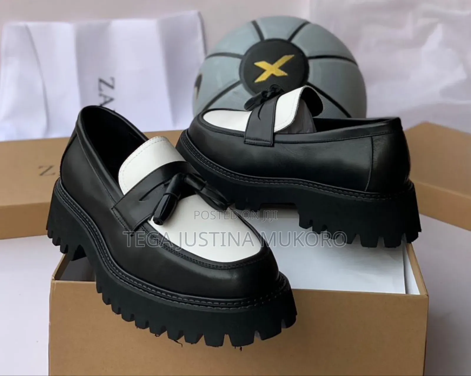 High Quality Zara Men's Tie Flat Shoes