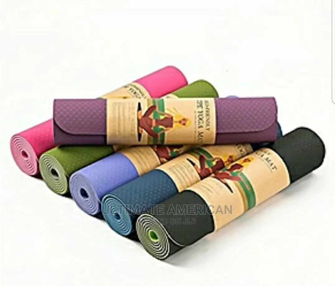 Body Alignment System Eco Friendly Non-Slip Yoga Mat