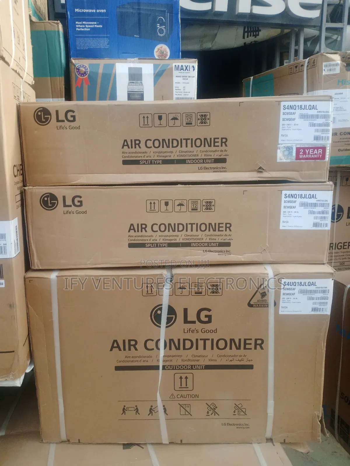 Original Lg 2hp Dual Inverter Ac, Split Unit, 2 Years Warranty