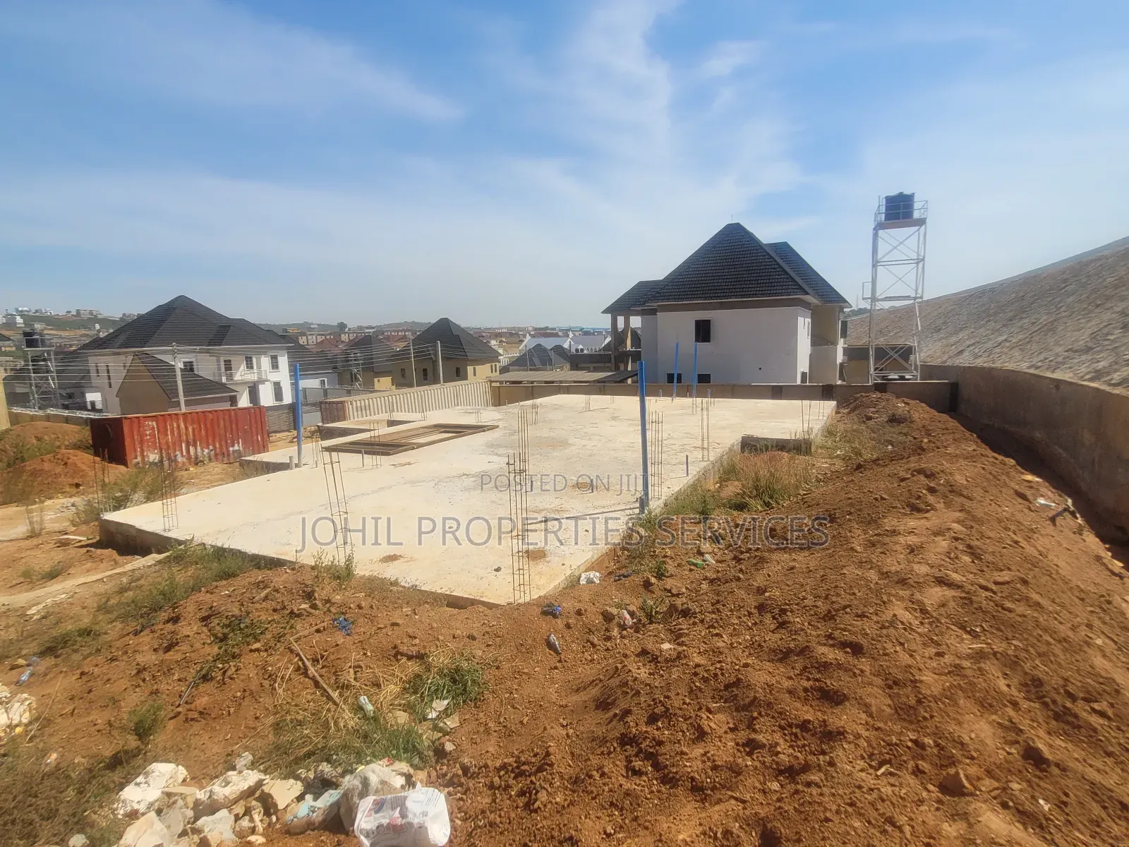1000sqm Land With DPC for Sale Solidly Built for 5 or 6 Bed Detached