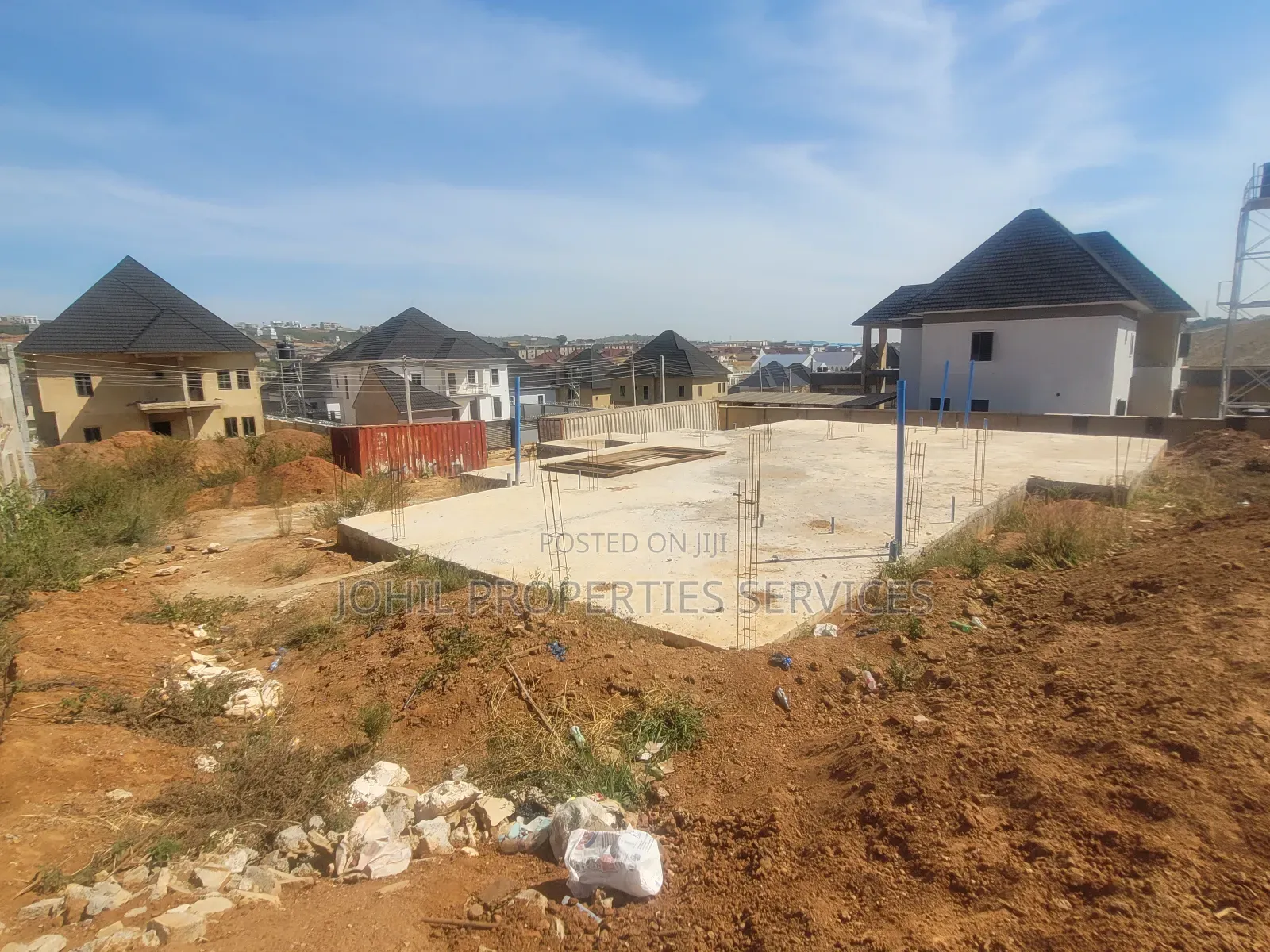 1000sqm Land With DPC for Sale Solidly Built for 5 or 6 Bed Detached