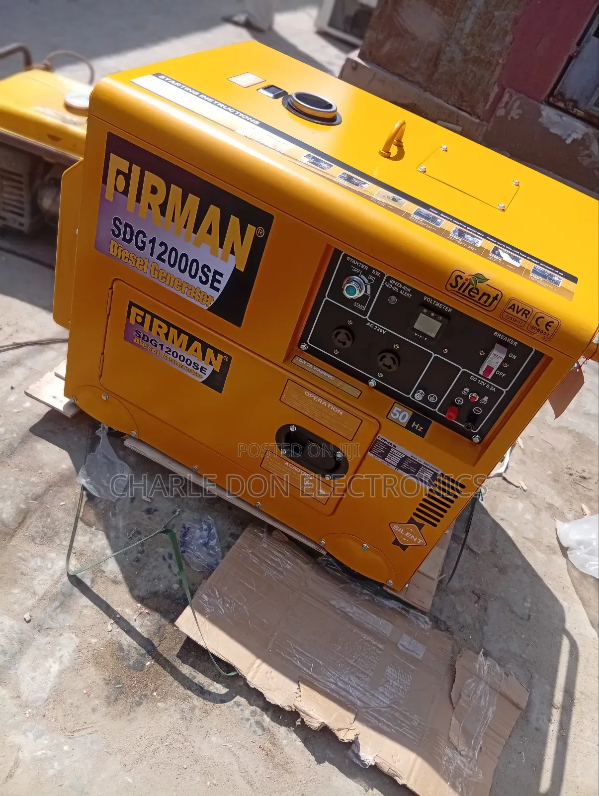 10kva Firman Diseal Soundproof Generator