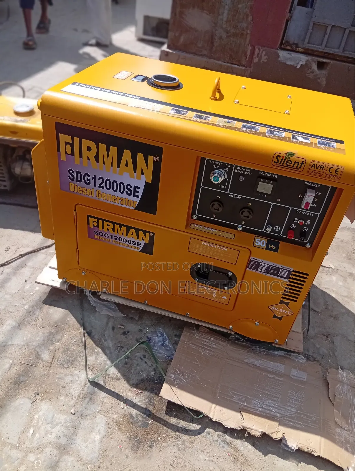 10kva Firman Diseal Soundproof Generator