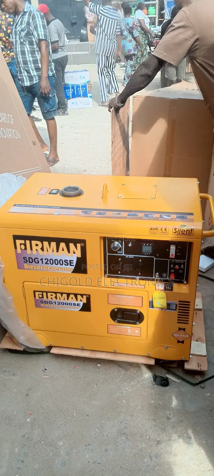 Firman Diesel Generator 10kva 100% Copper Coin