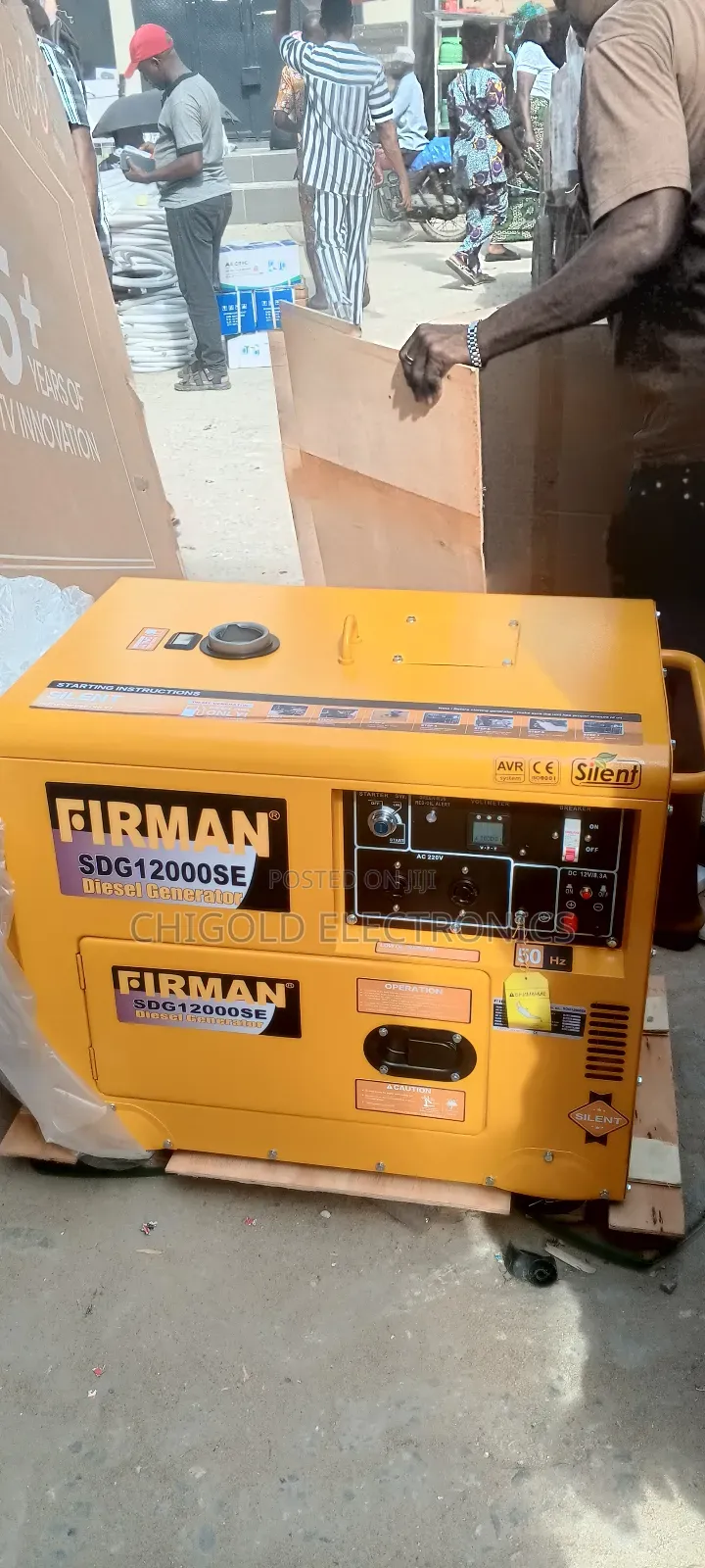 Firman Diesel Generator 10kva 100% Copper Coin
