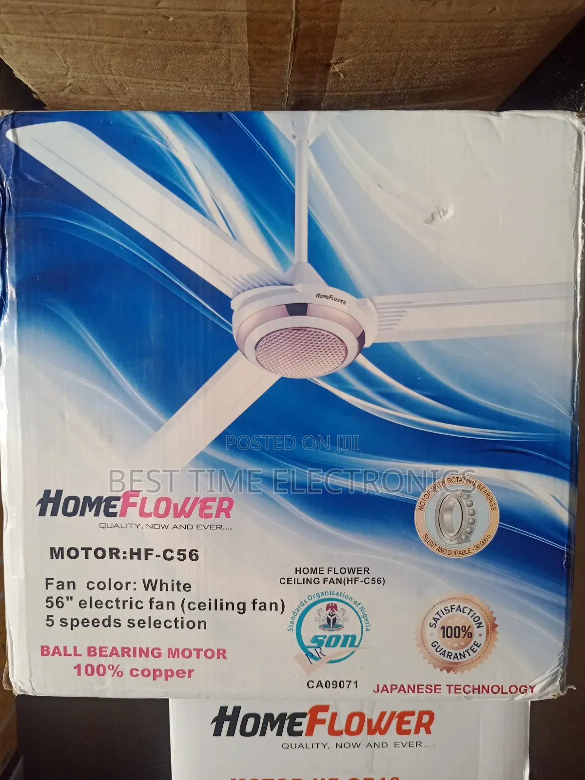 Home Flower 56" Electrical Ceiling Fan