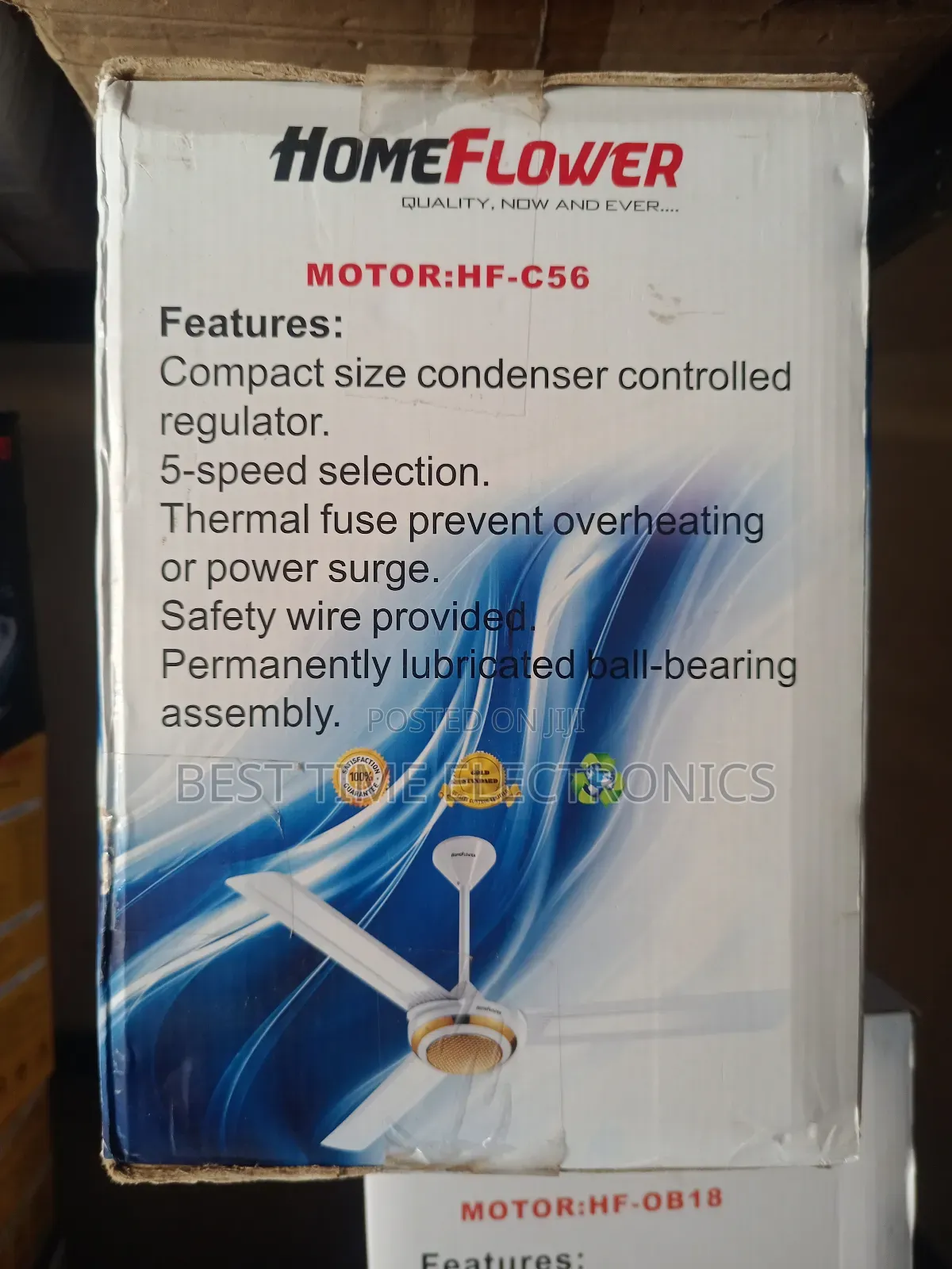 Home Flower 56" Electrical Ceiling Fan