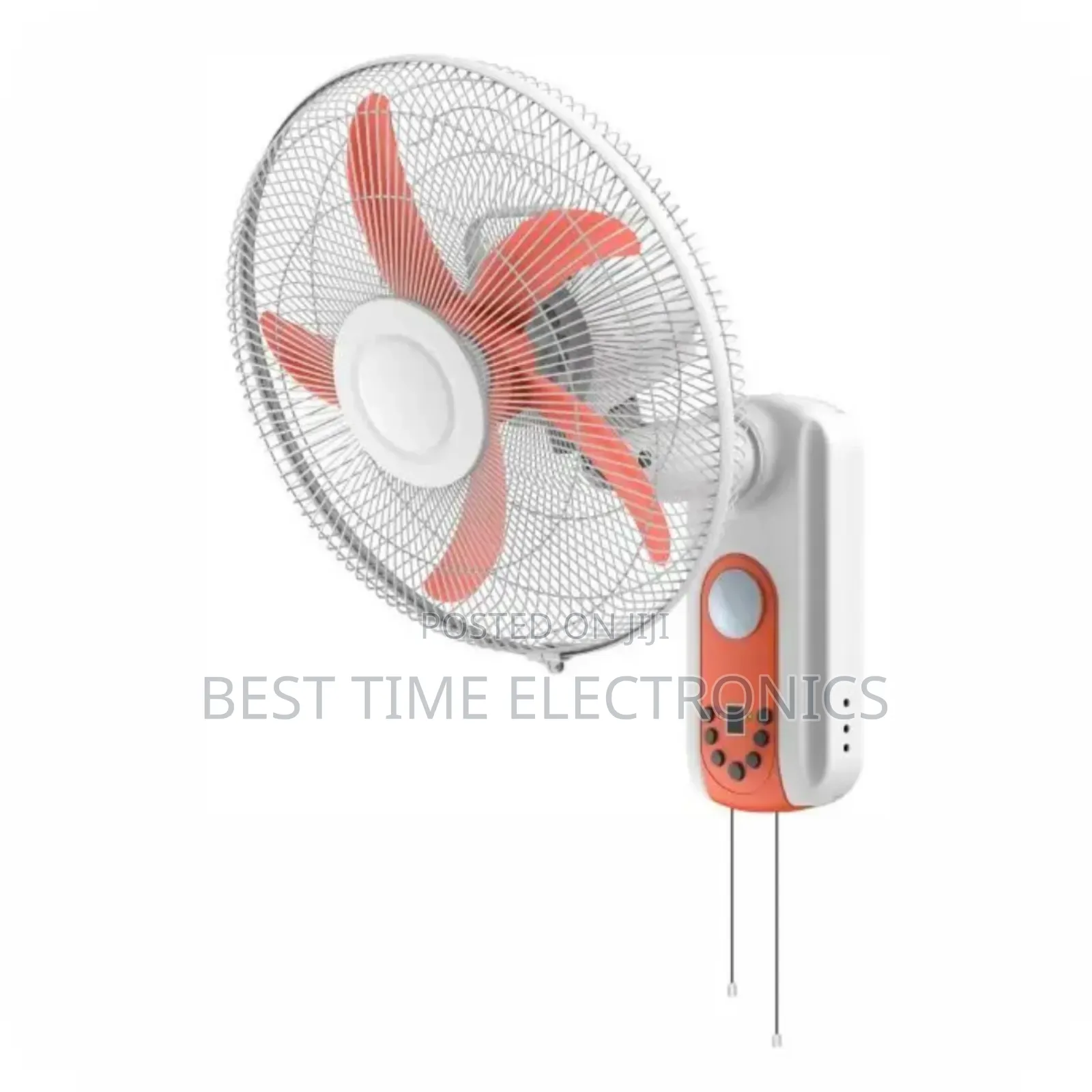 16" Homeflower Ac/Dc Rechargeable Wall Fan