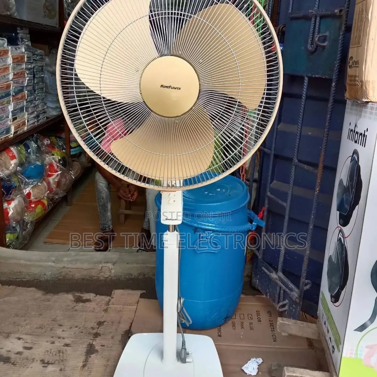 18" Home Flower Electrical Stand Fan