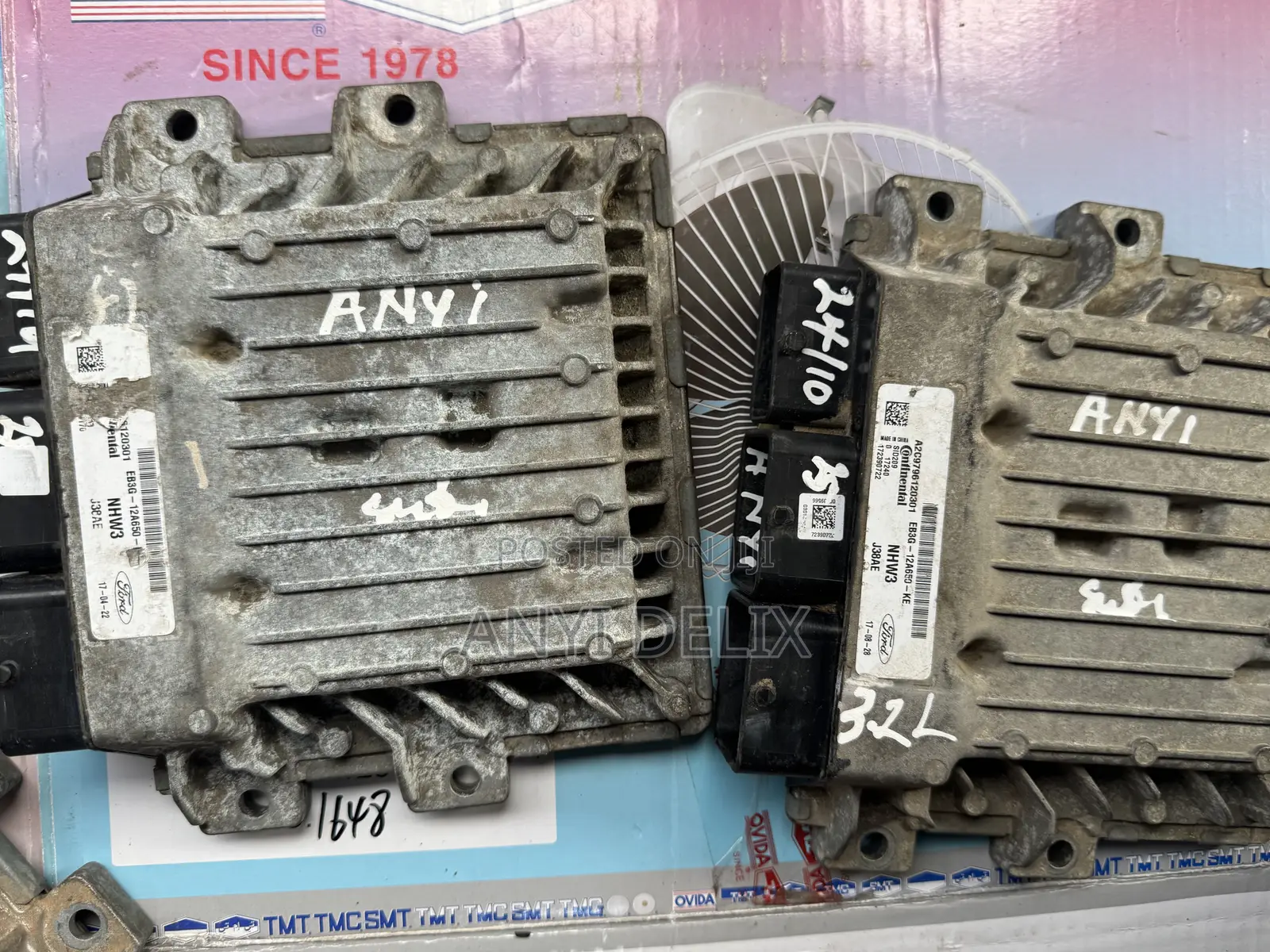 Ford Ranger Ecu Brain Box 2013 Diesel 3.2 Eb3g-12a650-Ke
