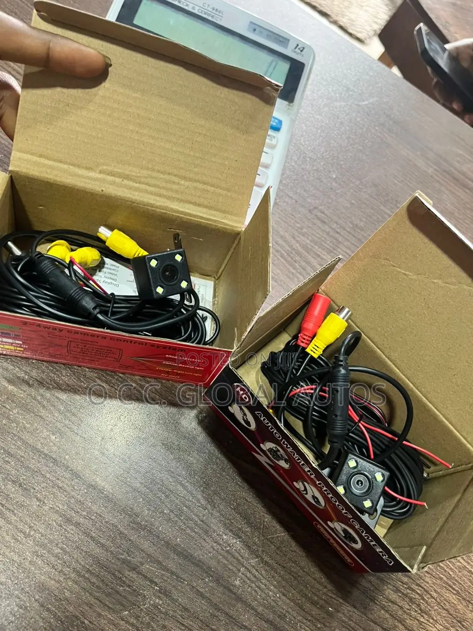 Revise Camera With Light Universal For A Vehicles