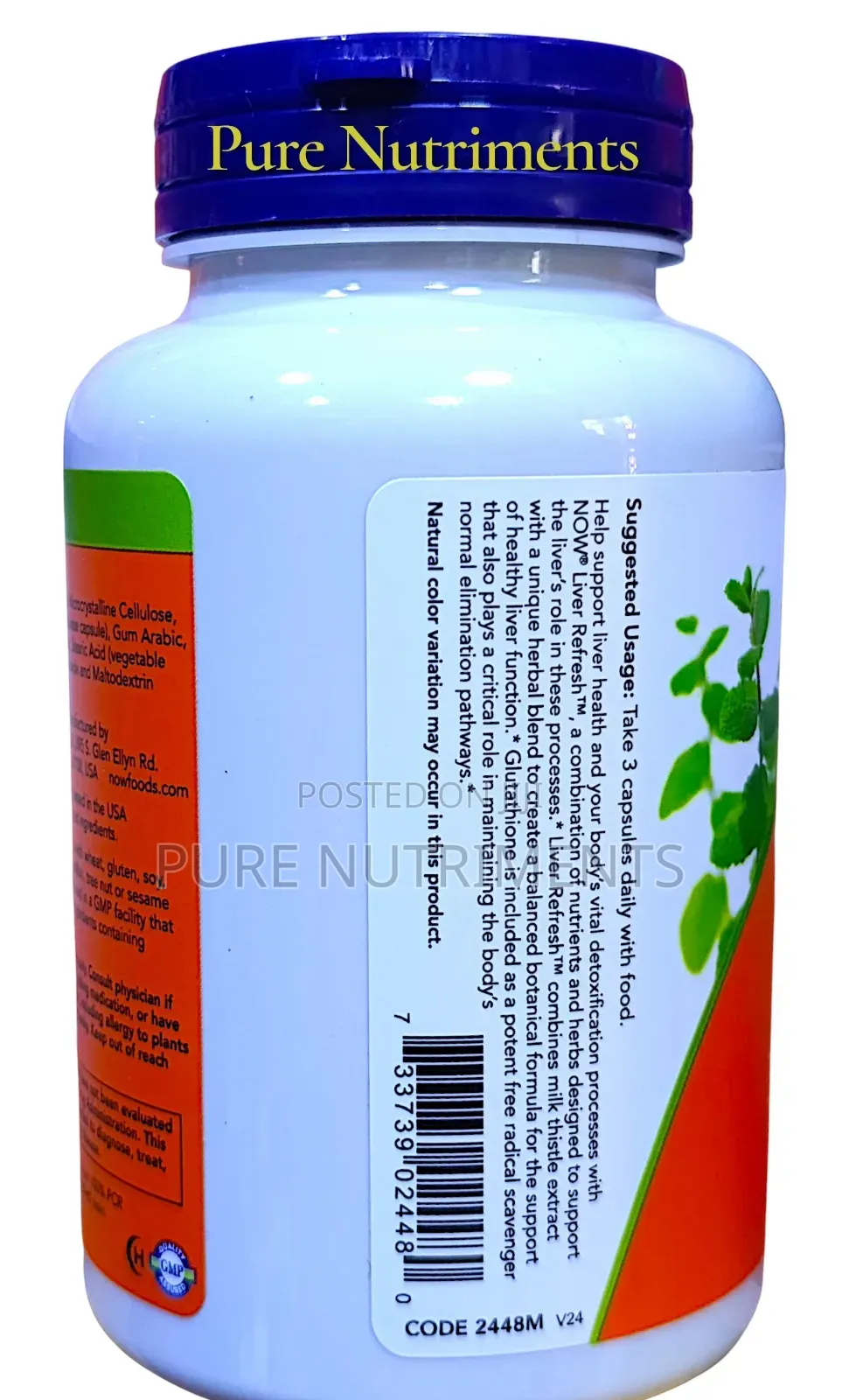 Now Liver Refresh 90 Veg Capsules – Liver Cleanse Detox Support
