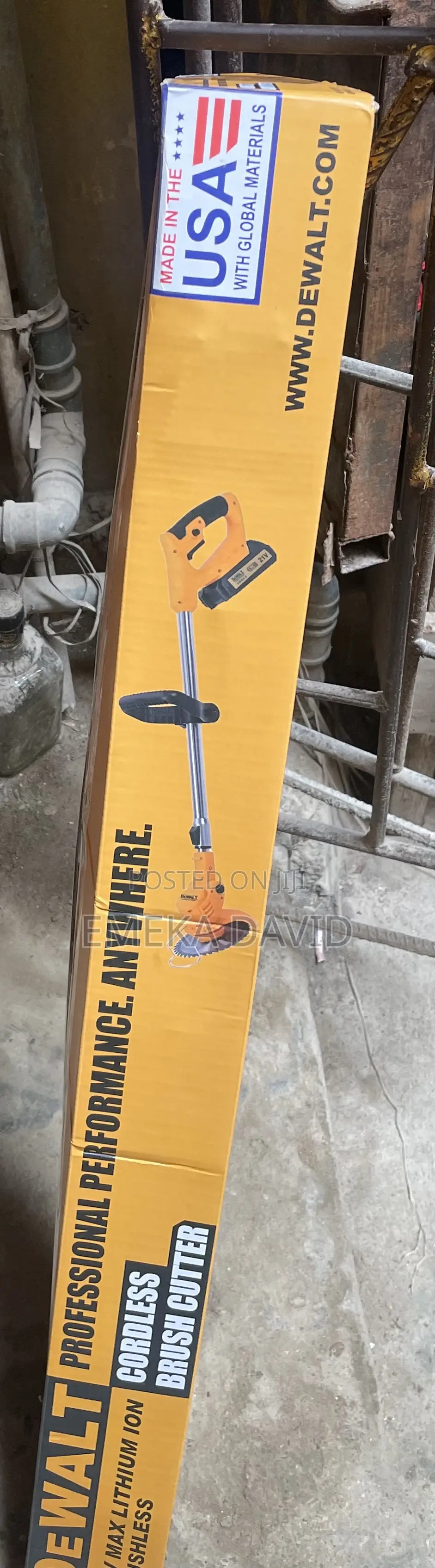 Dewalt 6ov Max* Brushless Cordless String Trimmer/Brush Cutter