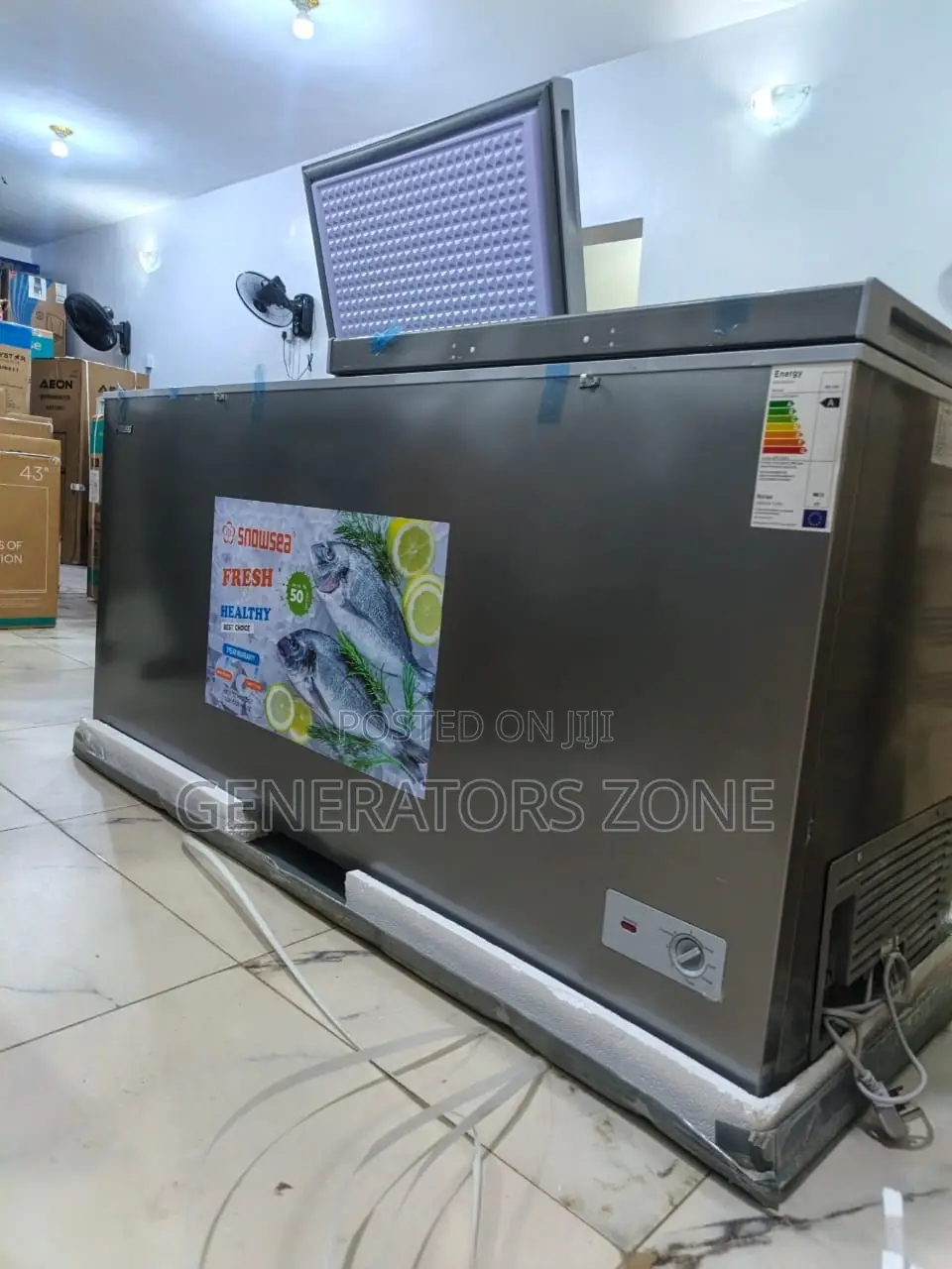 Bd-700 Snowsea Deep Freezer 520l Big Capacity