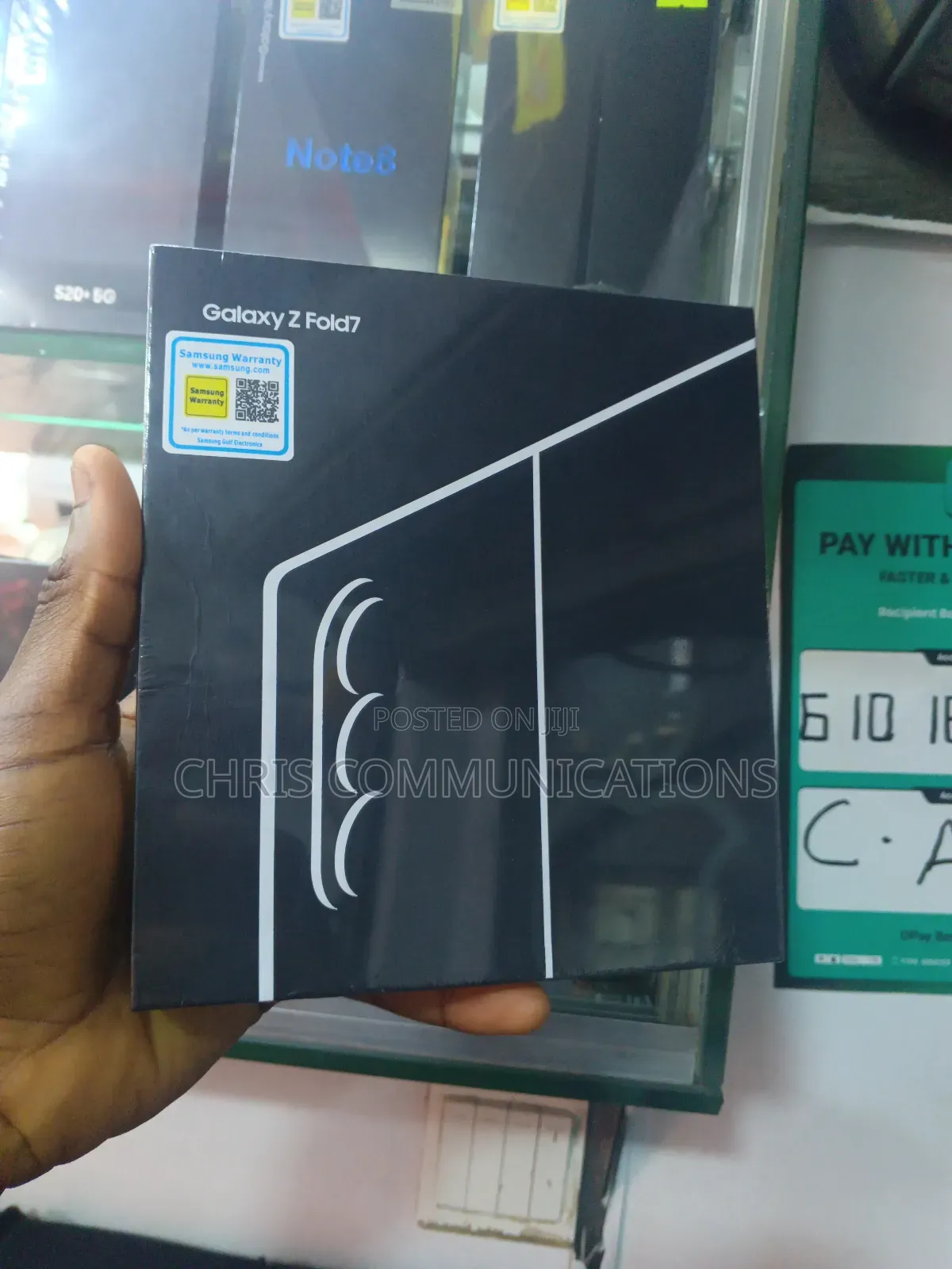 New Samsung Galaxy Z Fold7 512 GB Black