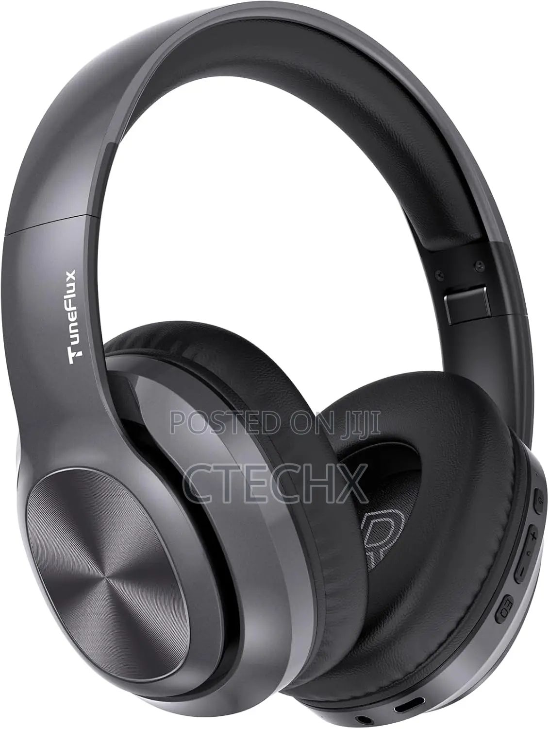 Tuneflux Wireless Bluetooth Headphones Over Ear, 80h Playtime