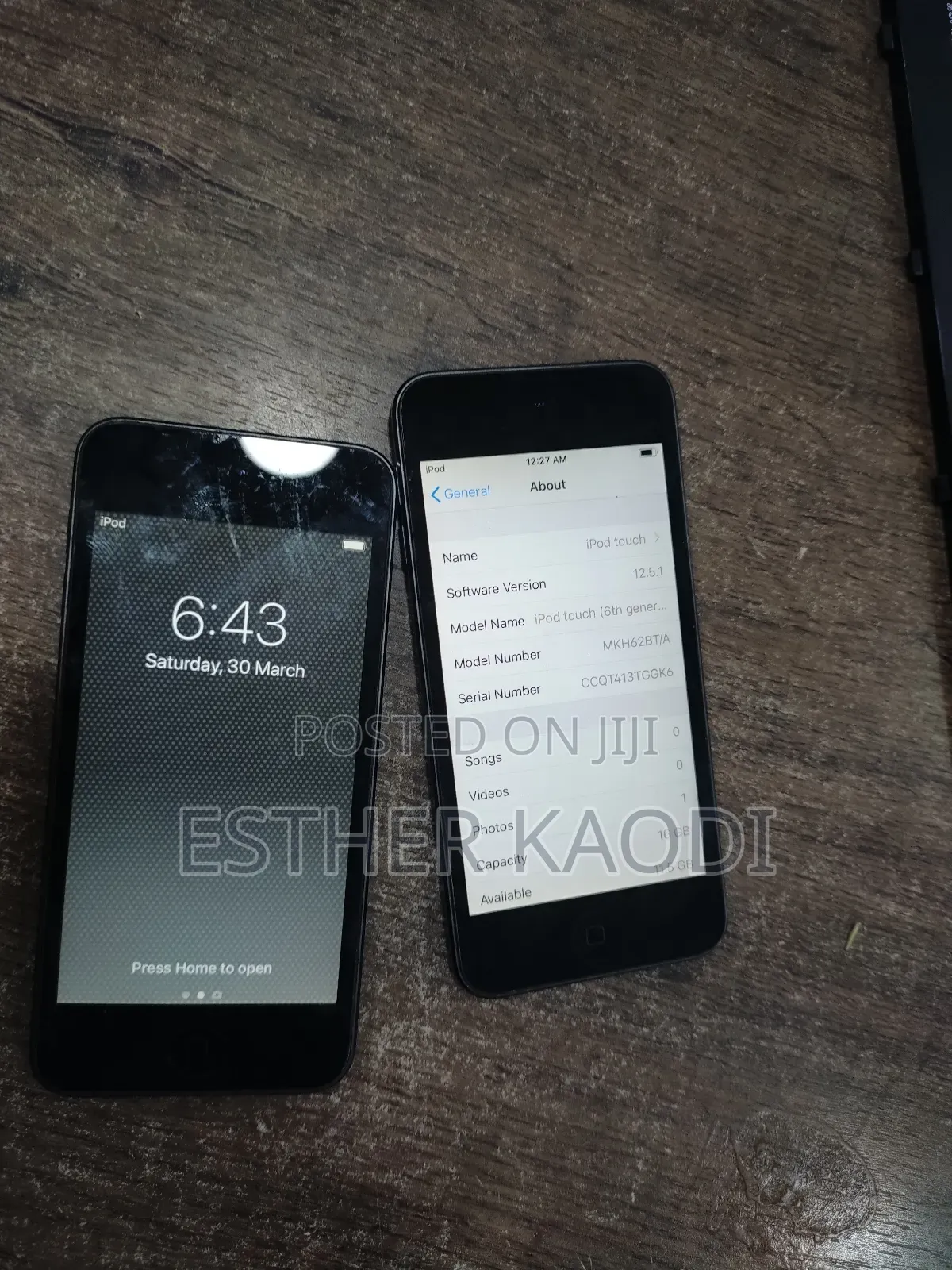 Apple iPod 6th Gen Touch 16gb