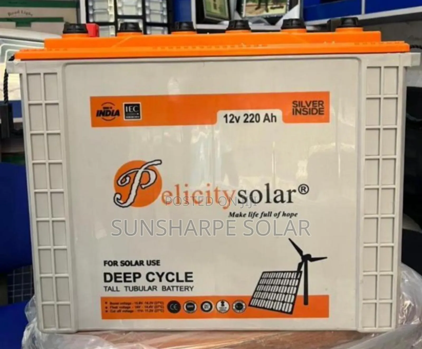 Tubular Battery Pelicity