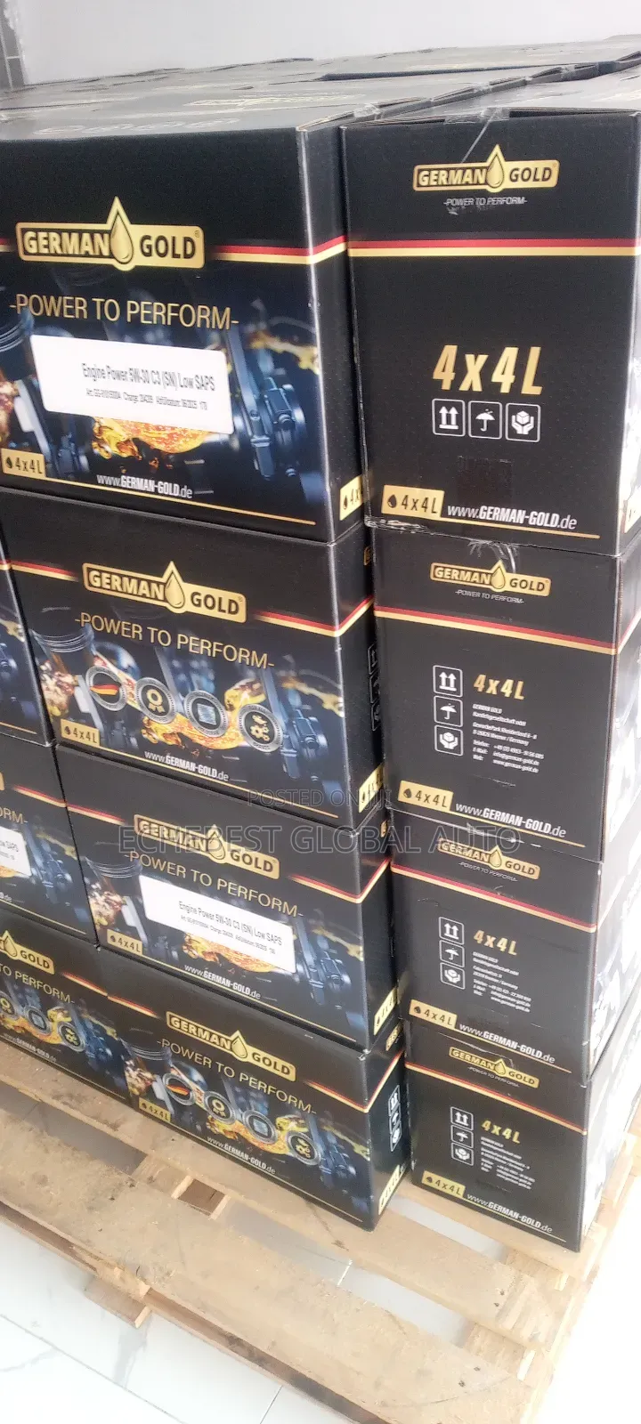 German Gold Engine Oils ( Power to Perform)