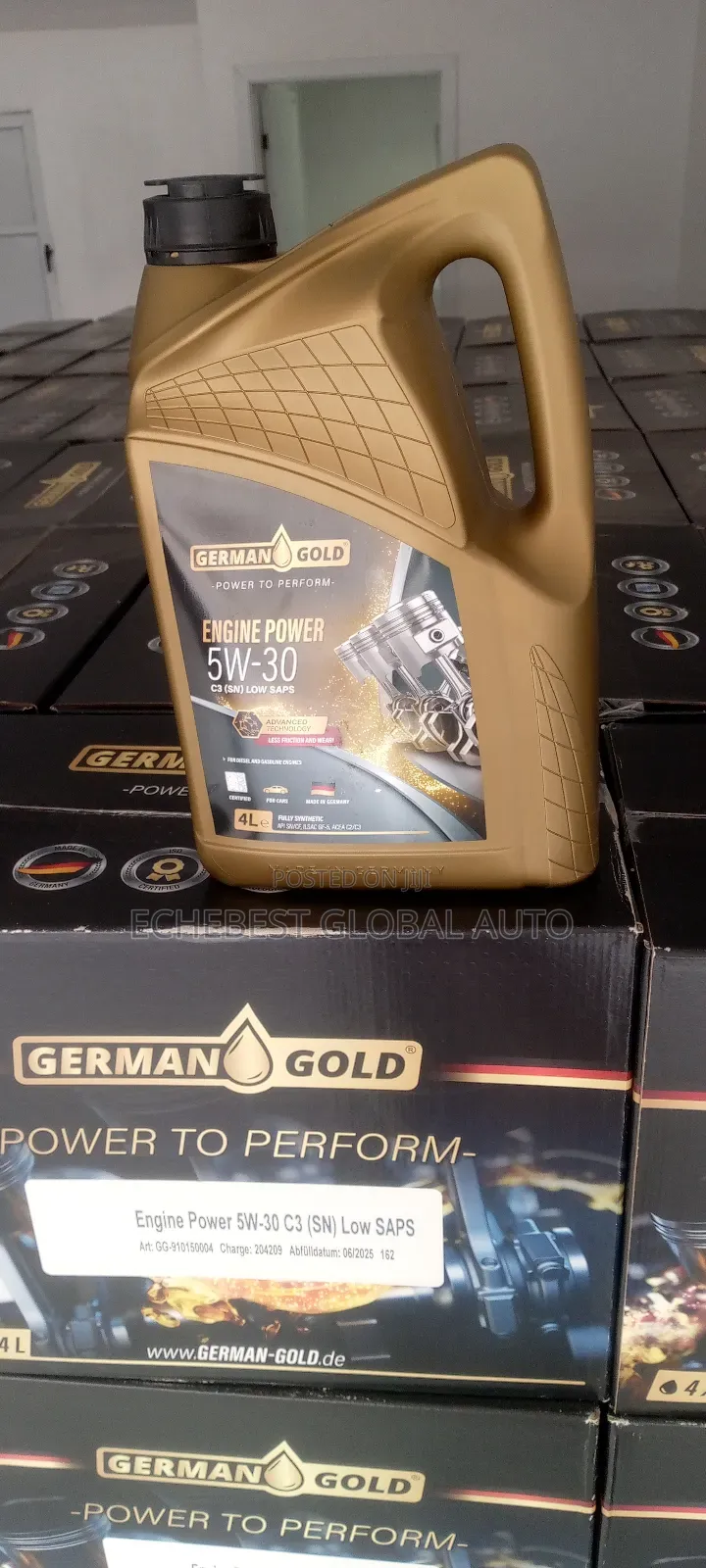 German Gold Engine Oils ( Power to Perform)