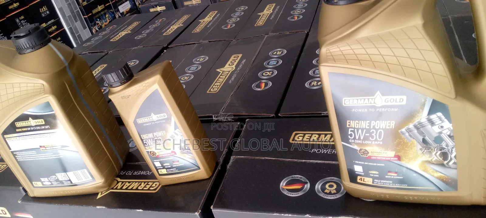 German Gold Engine Oils ( Power to Perform)