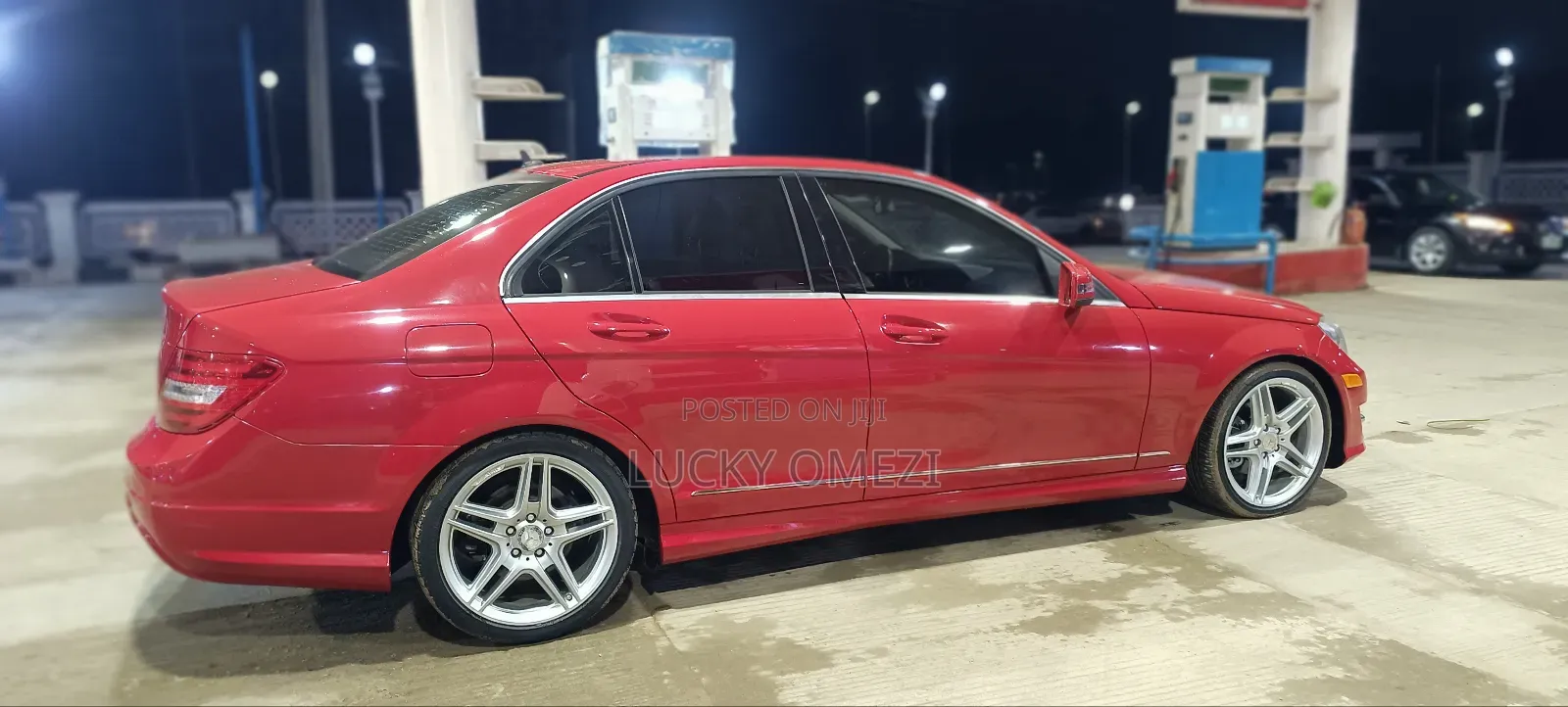 Mercedes-Benz C250 2013 Red