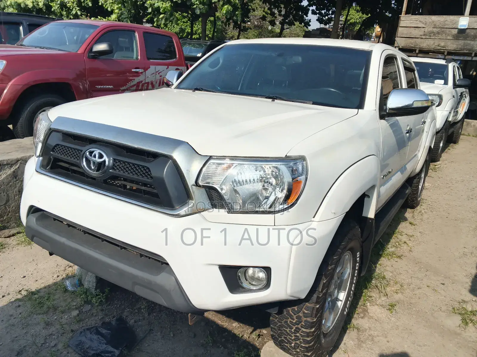 Toyota Tacoma Access Cab V6 2012 White
