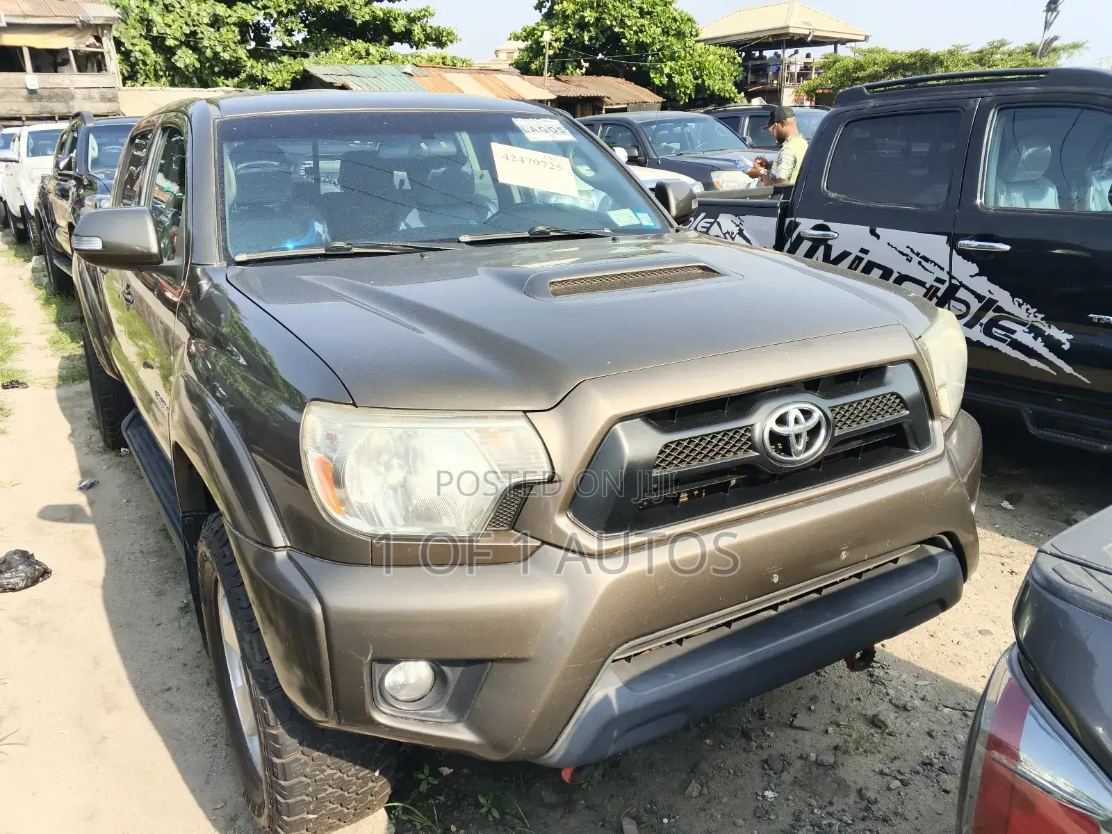 Toyota Tacoma 4dr Access Cab 4WD 6.1 ft. SB (2.7L 4cyl 4A) 2014 Gray