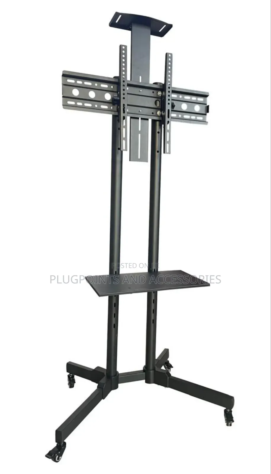Adjustable Heigh Steel TV Stand With Wheel