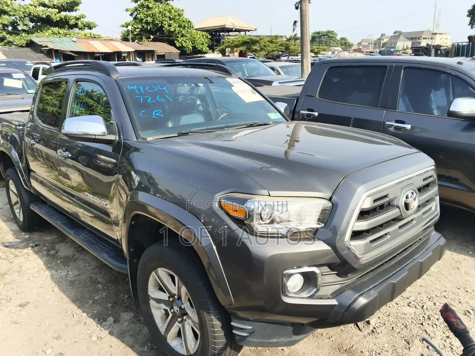 Toyota Tacoma Limited 2017 Gray