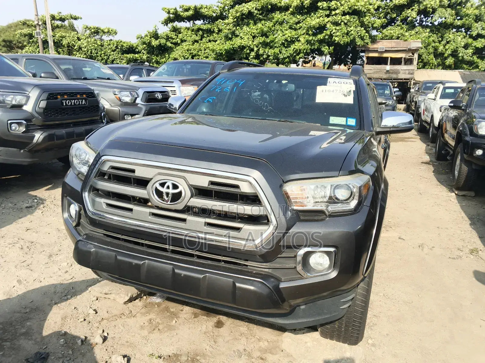 Toyota Tacoma Limited 2017 Gray