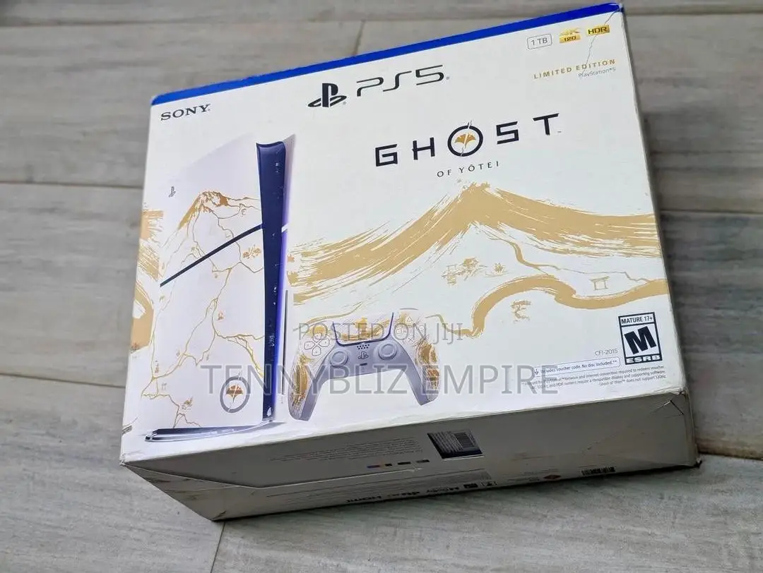 Brand New Ps5 Slim 1tb — Ghost of Yotei Edition(Voucher Code Included)