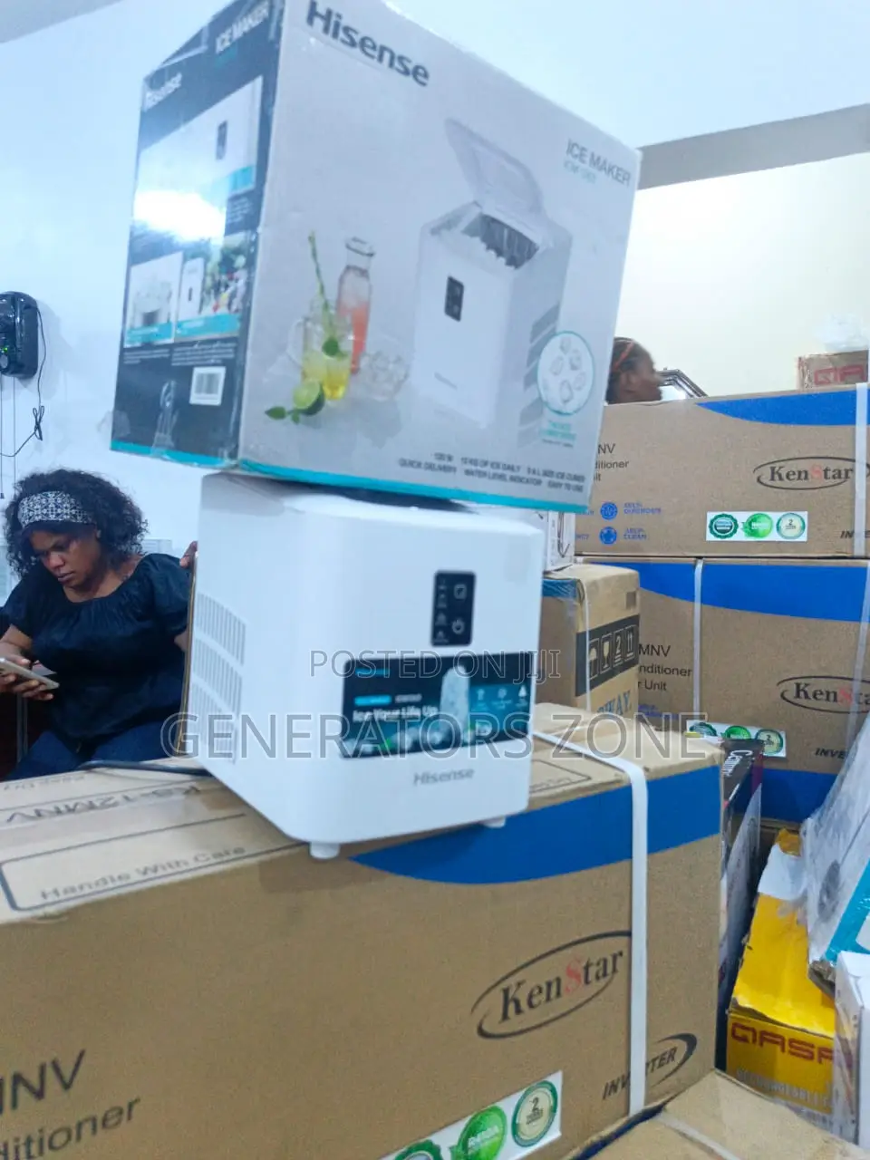 Hisense Icm1263 S L Ice Cube Output 12kg, Energy Control