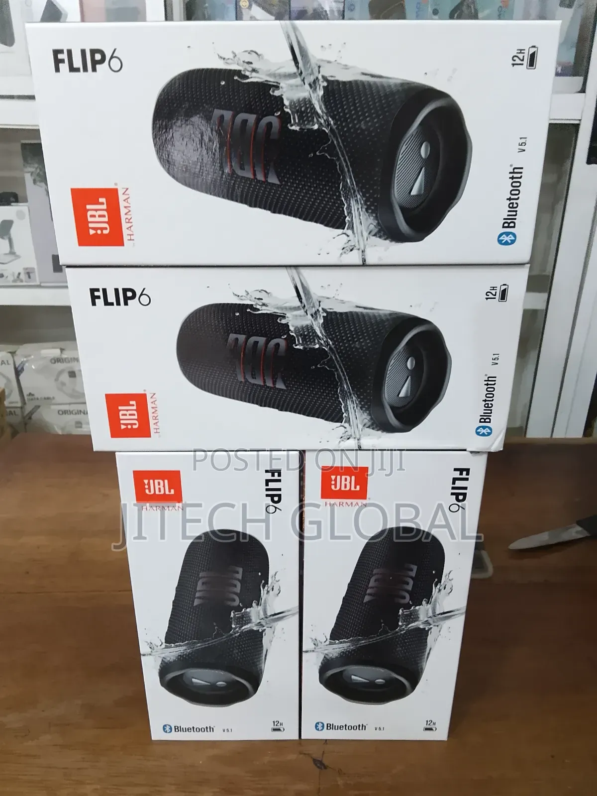 JBL Flip 6 Waterproof Portable Bluetooth Speaker