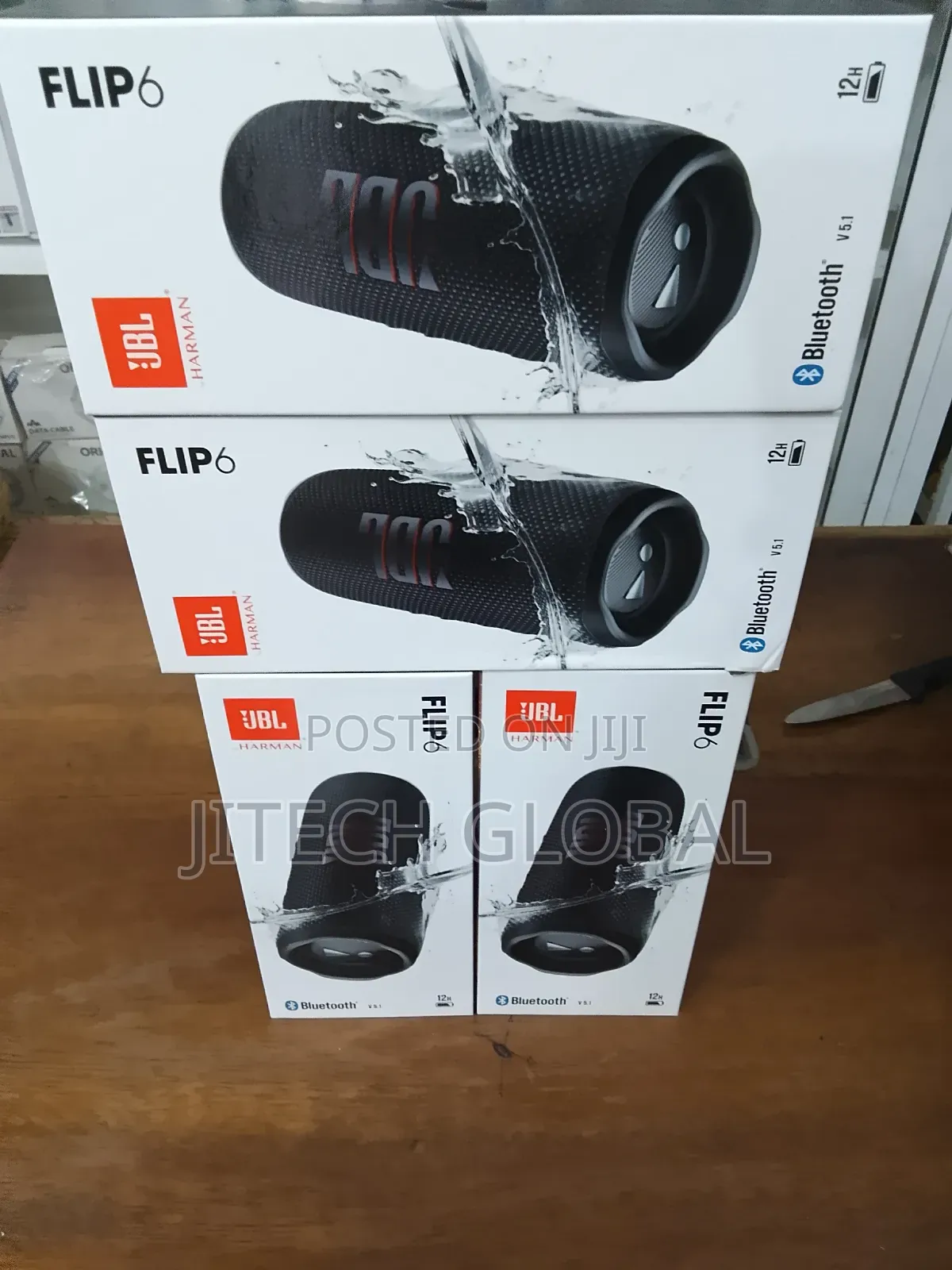 JBL Flip 6 Waterproof Portable Bluetooth Speaker