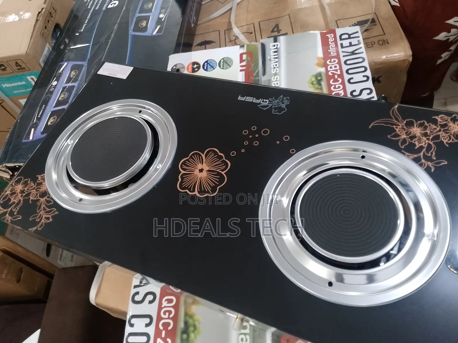 Qasa Kitchen Upgrade Dual Gas Stove