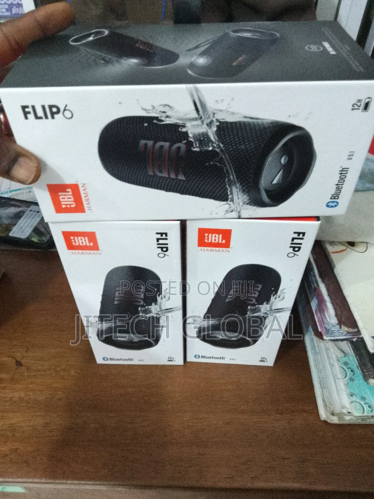 JBL Flip 6 Waterproof Portable Bluetooth Speaker