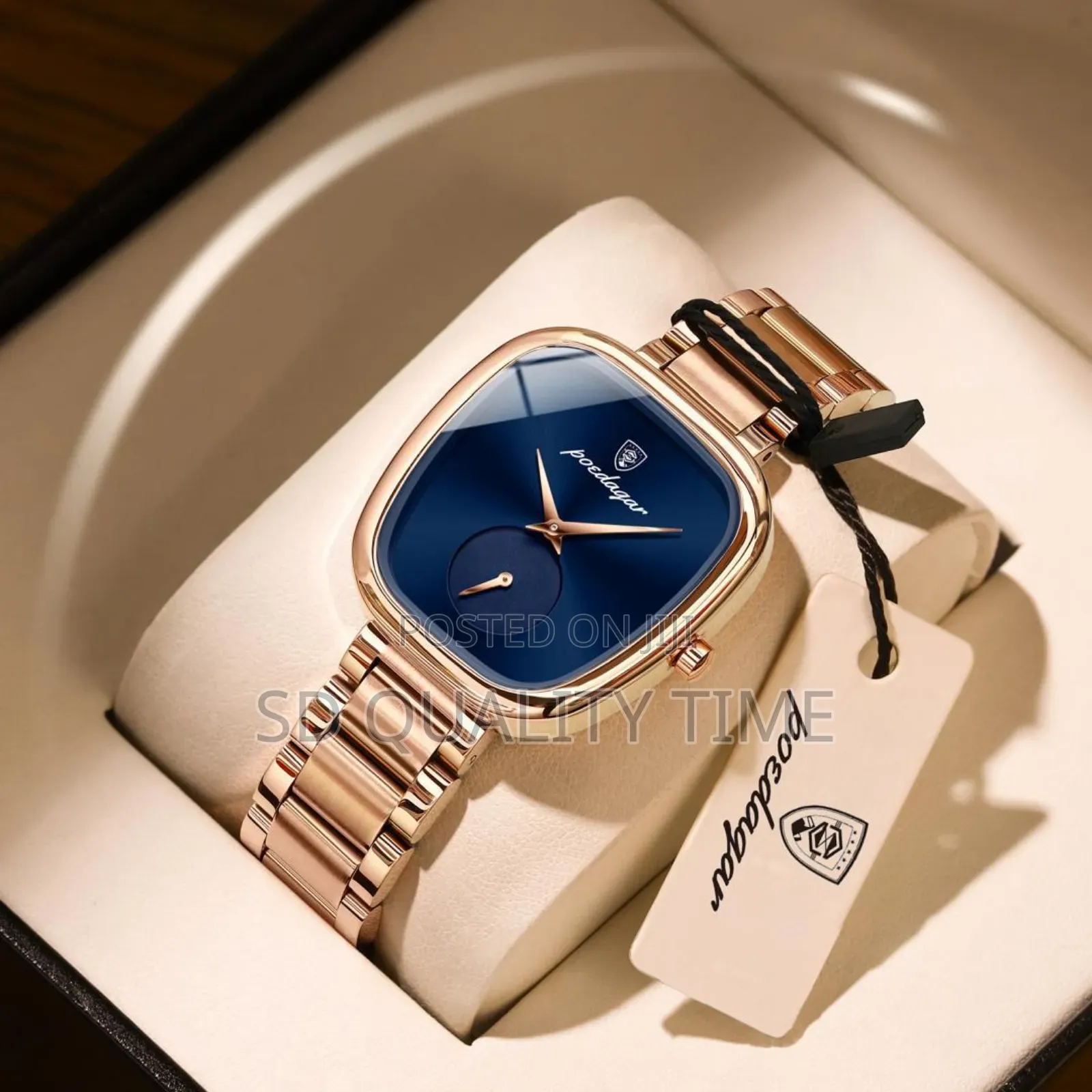Poedagar Steel Ladies Casual Wristwatch