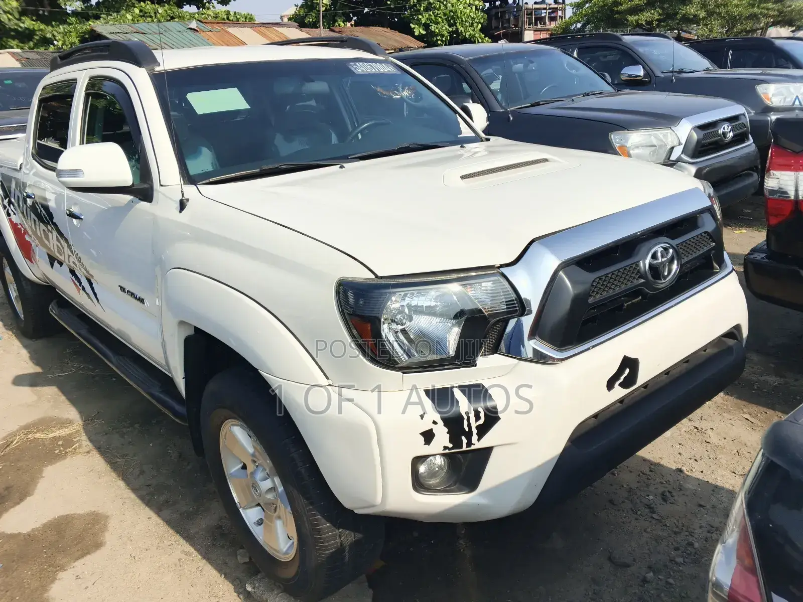 Toyota Tacoma 4dr Access Cab 6.1 ft. SB (2.7L 4cyl 5M) 2015 White