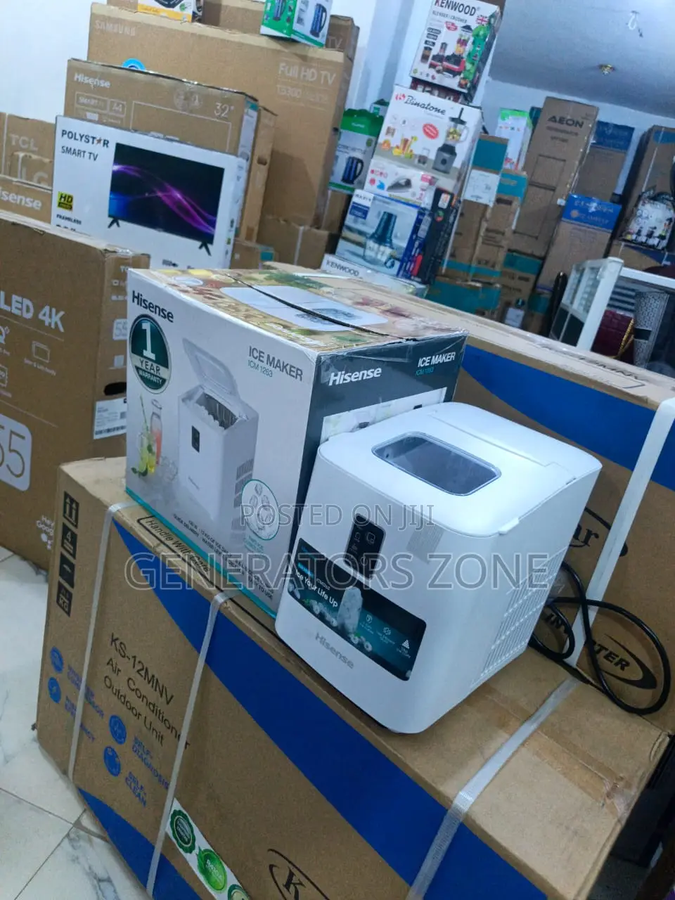 Icm1263 S L Hisense 12kg Ice System, Efficient Freezing