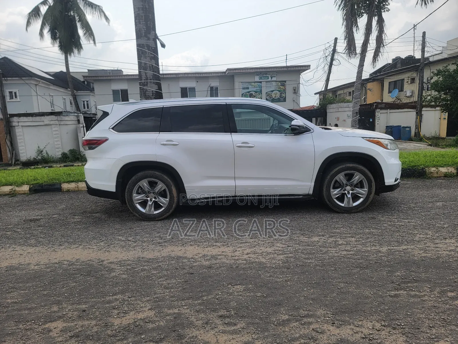 Toyota Highlander Limited V6 4x2 (3.5L 6cyl 6A) 2016 White