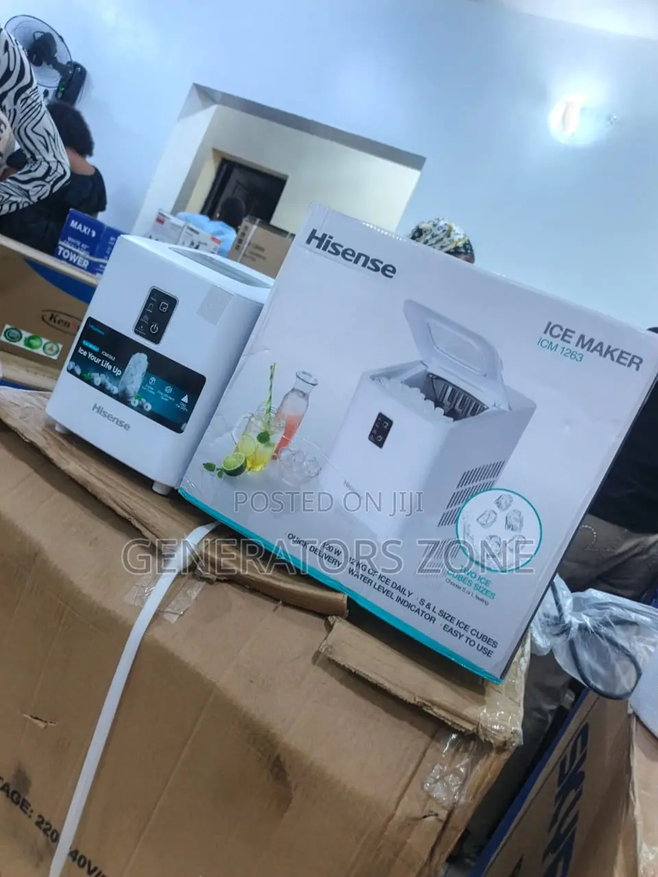 Hisense Ice Cube Maker Icm1263 S L 120w, Fast Process
