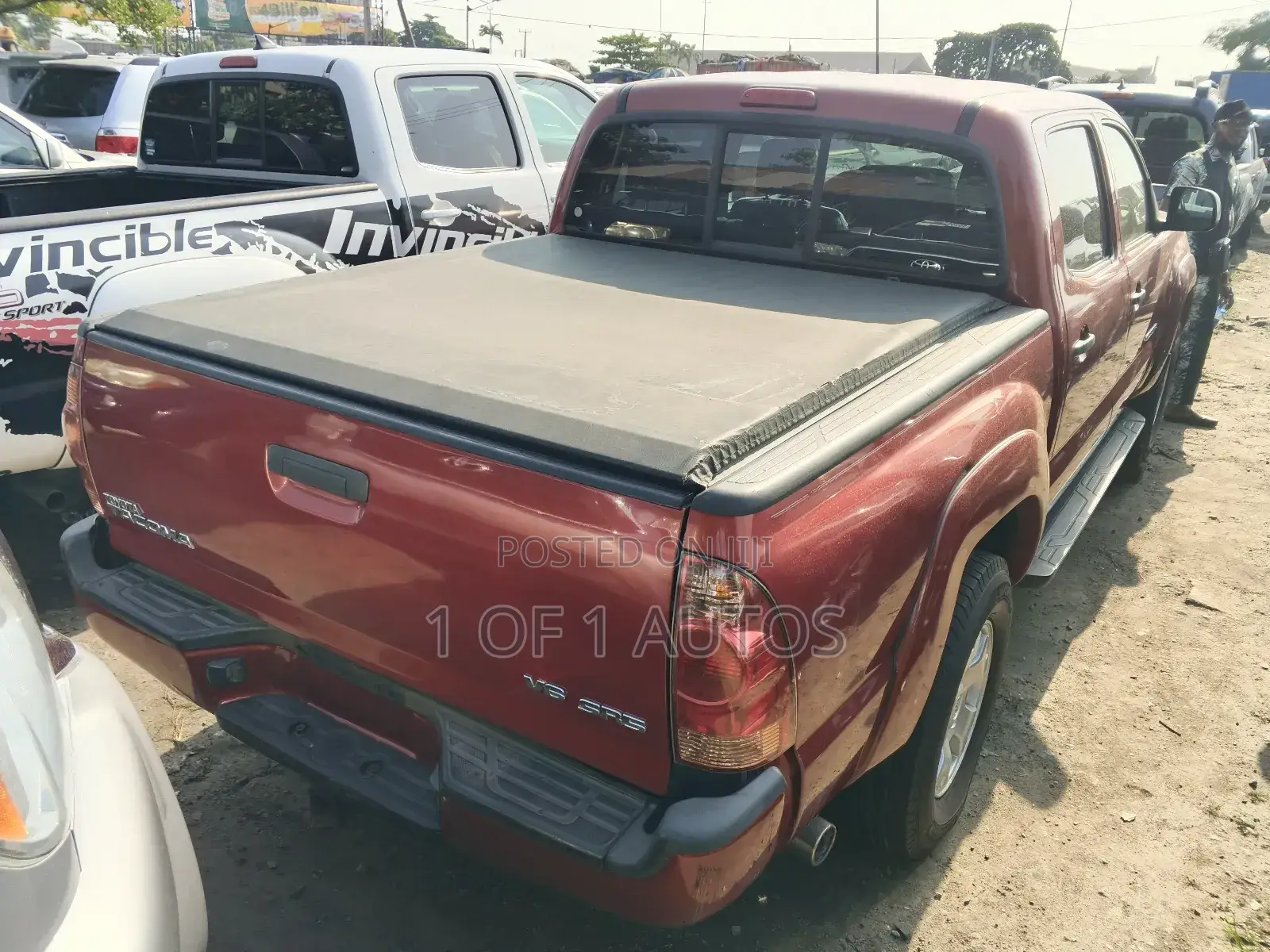 Toyota Tacoma 4x4 Double Cab 2008 Red